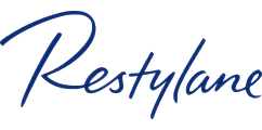 Restylane logo in elegant script font
